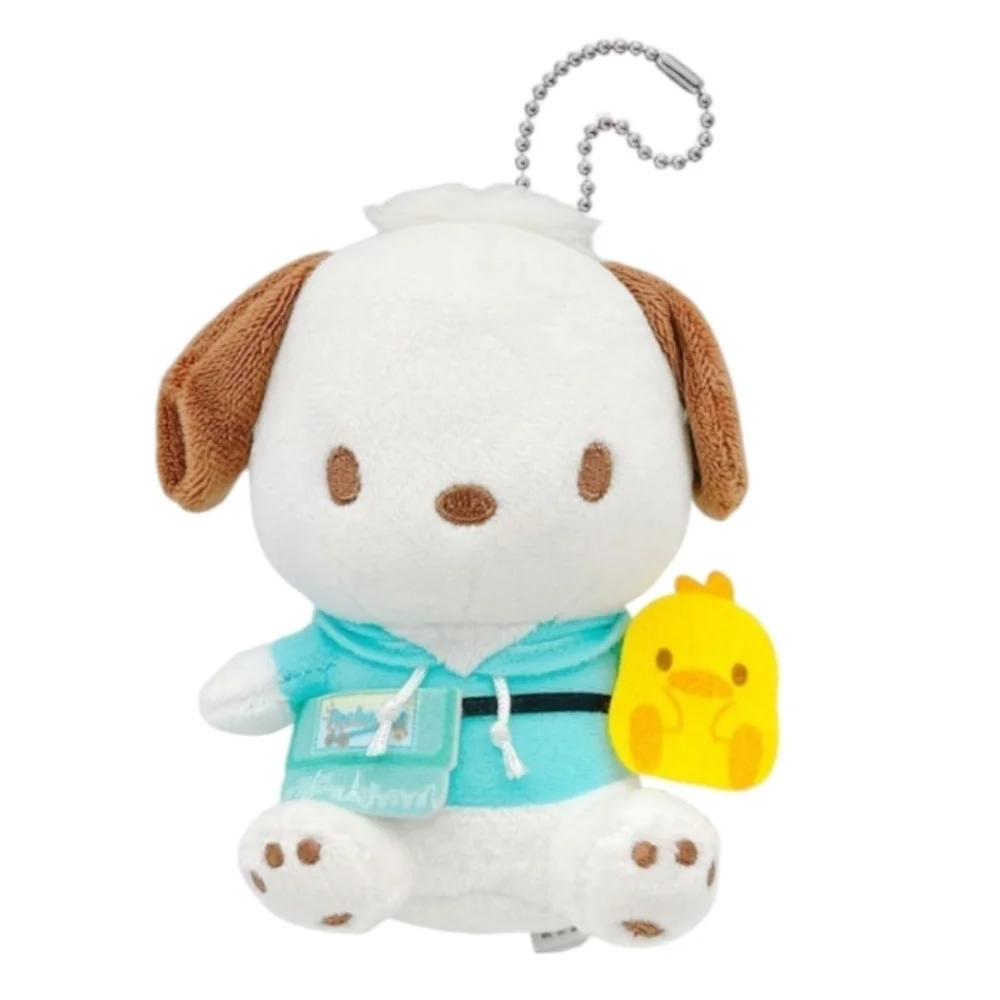 Sanrio Pochacco Plush mascot Bag Charm keychain